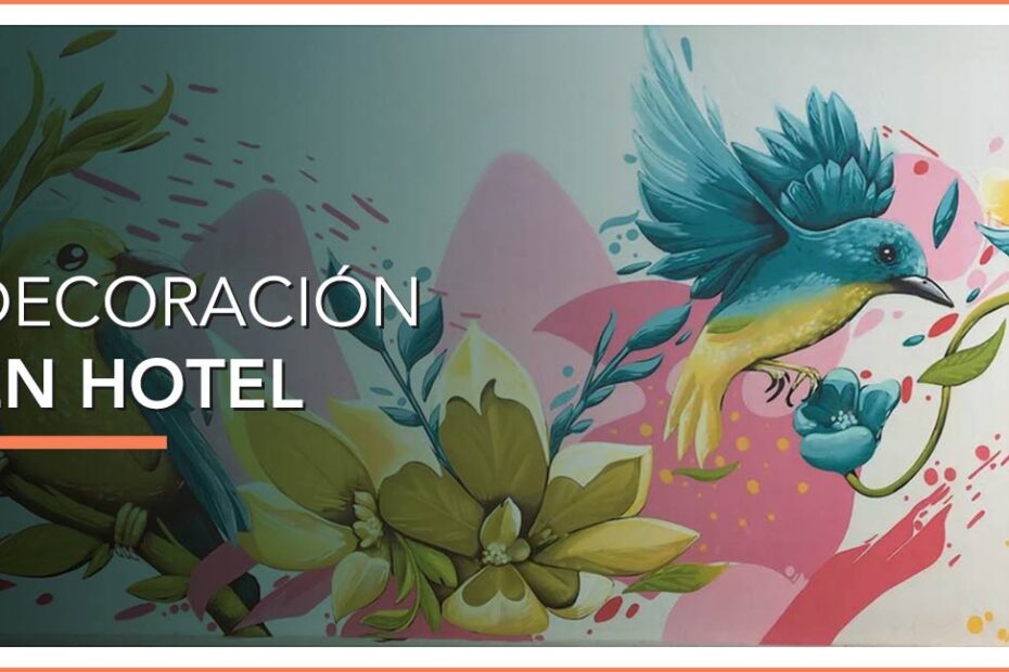 Decoración con mural en hoteles | Proyectos Arca México